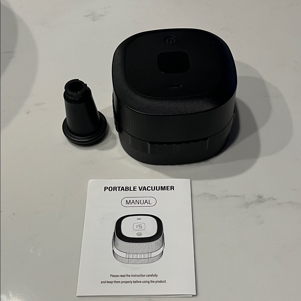 Black Portable Vacuum Sealer